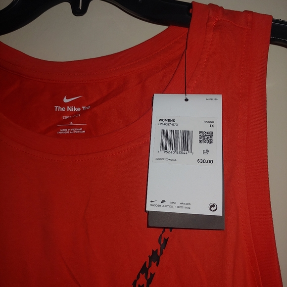 Nike Dri Fit Icon Clash Graphic Training Tank Top Size 1X - Picture 4 of 5
